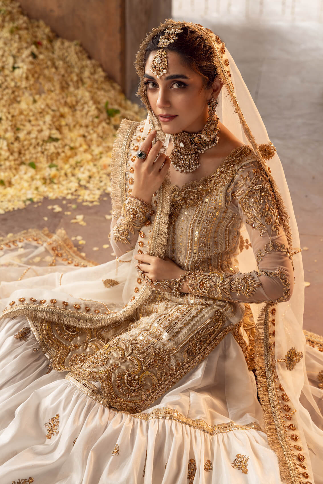 Maya ali bridal dress best sale